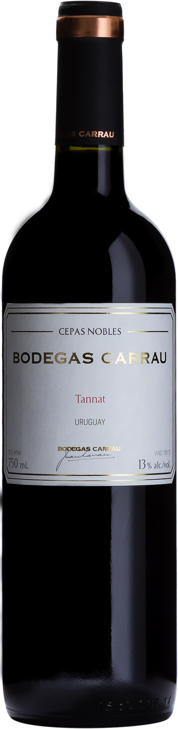 BODEGAS CARRAU CEPAS NOBLES TANNAT - 750 ml - Uruguai