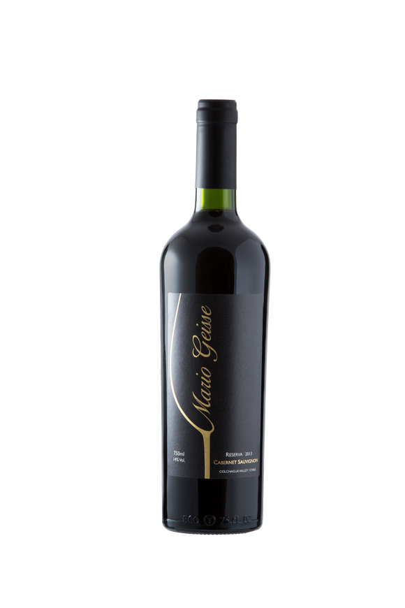 MARIO GEISSE RESERVA CABERNET SAUVIGNON - 750 ml-Chile Valle do Colchagua