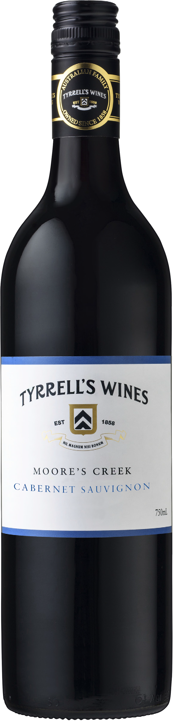 TYRRELL’S MOORES CREEK CABERNET SAUVIGNON - 750 ml - Austrália